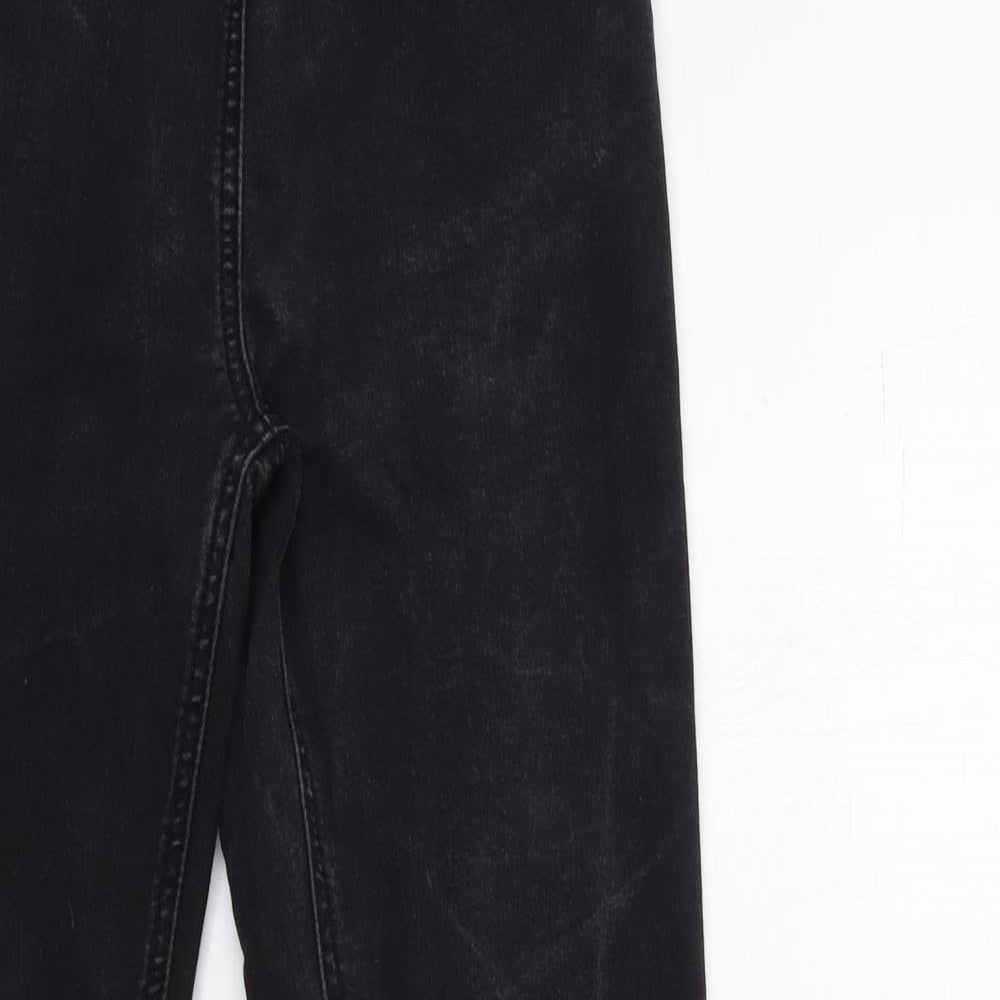 TU Womens Black  Denim Jegging Jeans Size 8 L30 in