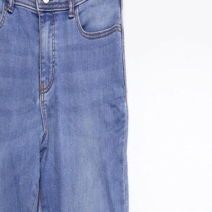 Denim & Co. Womens Blue  Denim Skinny Jeans Size 10 L31 in