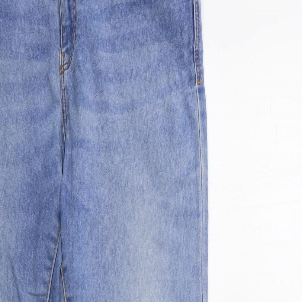 Denim & Co. Womens Blue  Denim Skinny Jeans Size 10 L29 in