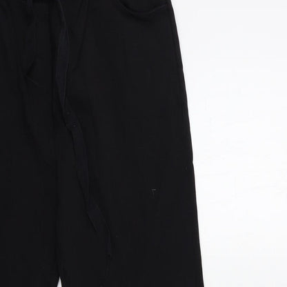 Womens UK Size 30 in Preworn Regular Fit  Black Trousers