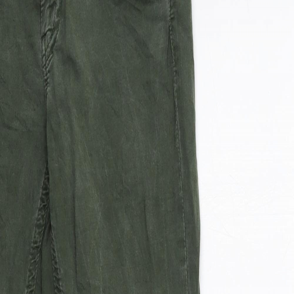 First Choice Womens Green  Denim Skinny Jeans Size 10 L28 in