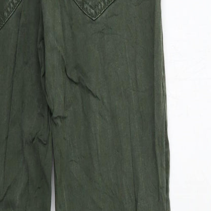 First Choice Womens Green  Denim Skinny Jeans Size 10 L28 in