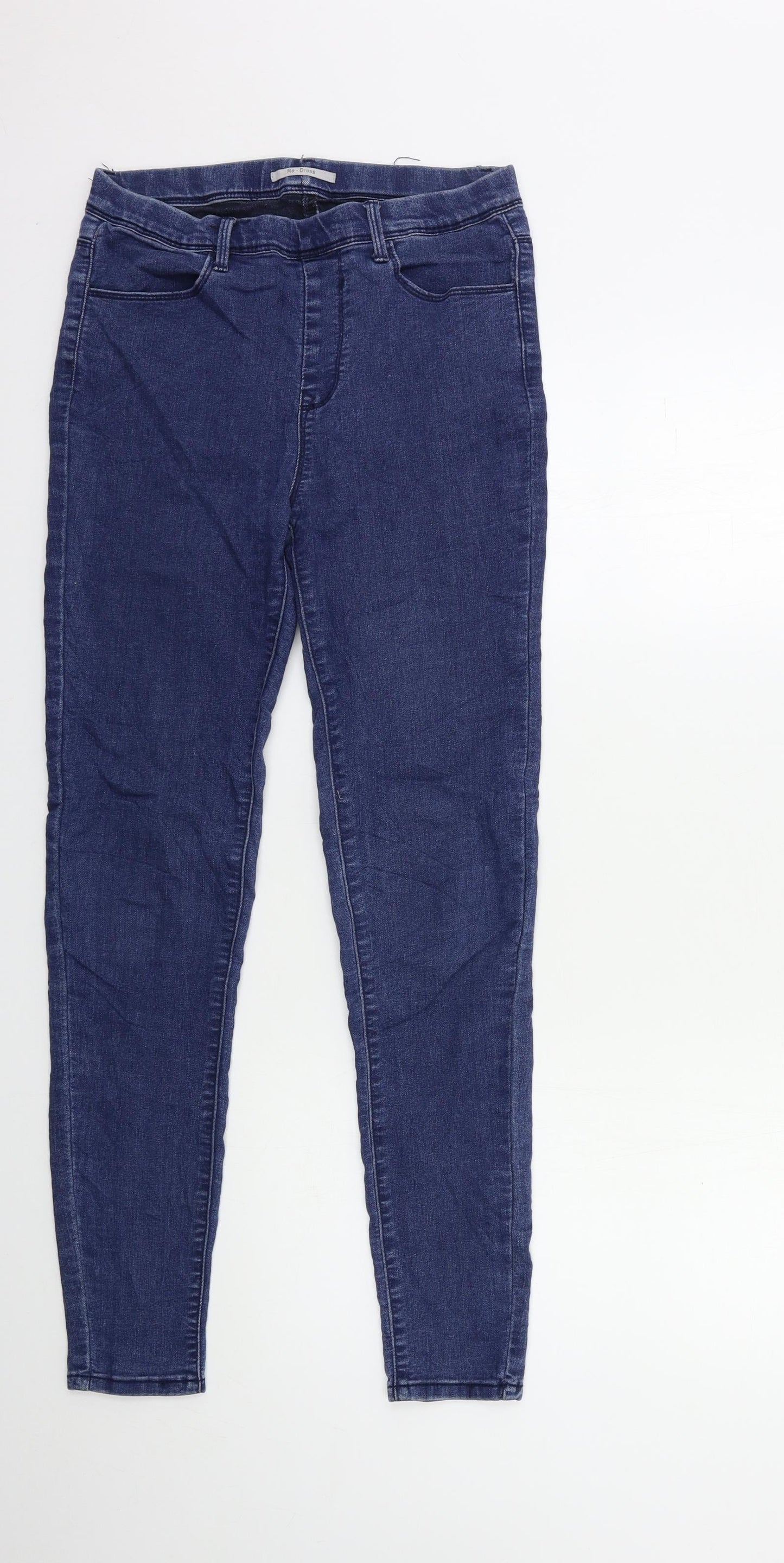 Womens UK Size 26 in Preworn Regular Fit Jegging Blue Jeans