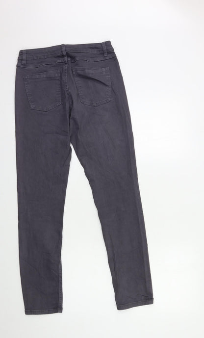 Denim 1982 Womens Grey  Denim Skinny Jeans Size 36 in L30 in