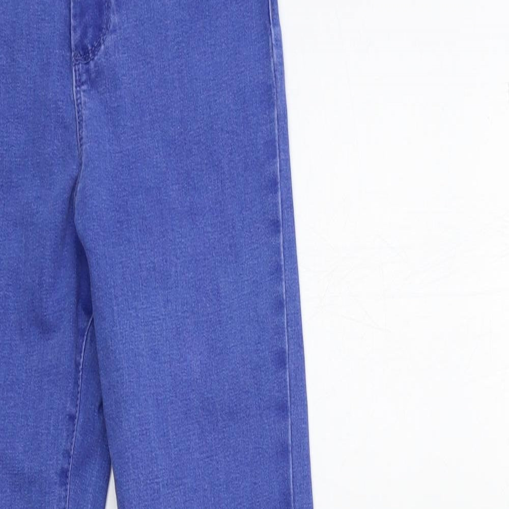 Denim & Co. Womens Blue  Denim Skinny Jeans Size 6 L28 in