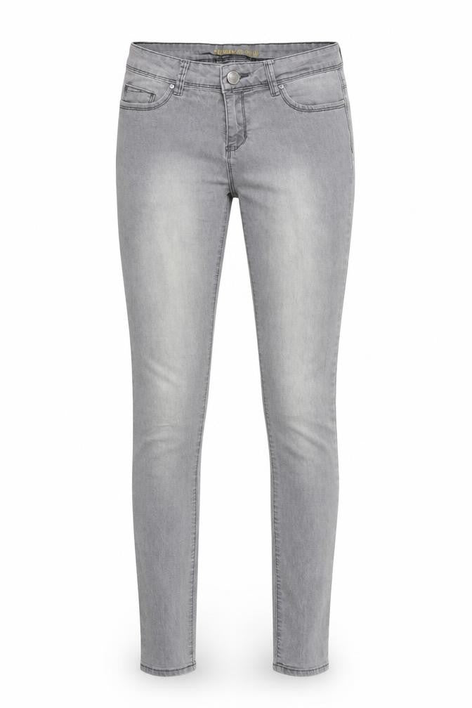Womens UK Size 10 Denim & Co. Regular Fit Skinny Grey Jeans