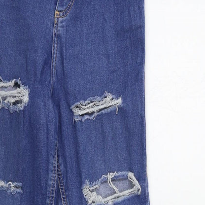 Topshop Womens Blue  Denim Skinny Jeans Size 26 in L30 in