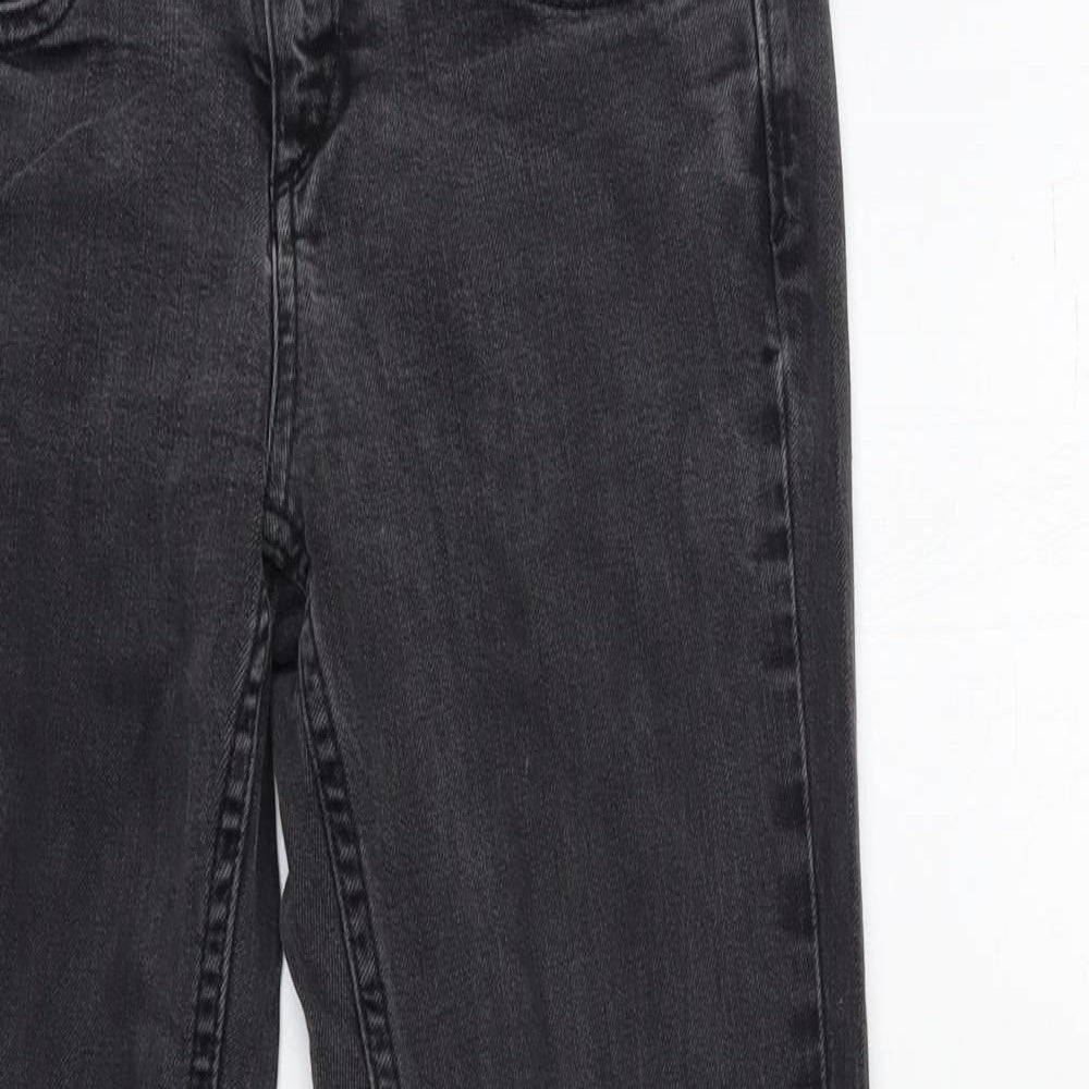 Topshop Womens Grey  Denim Skinny Jeans Size 26 in L30 in