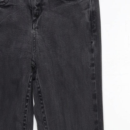 Topshop Womens Grey  Denim Skinny Jeans Size 26 in L30 in