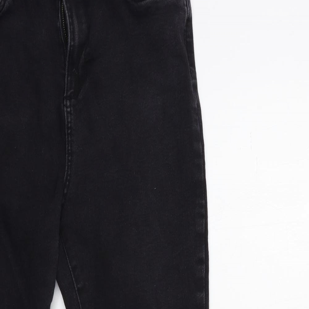 Womens UK Size 12 365 Denim Regular Fit Skinny Black Jeans
