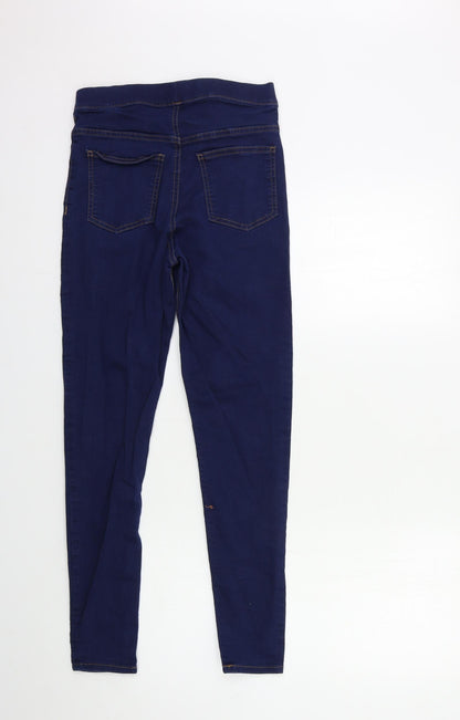 Womens UK Size 10 Marks and Spencer Regular Fit Skinny Blue Jeans