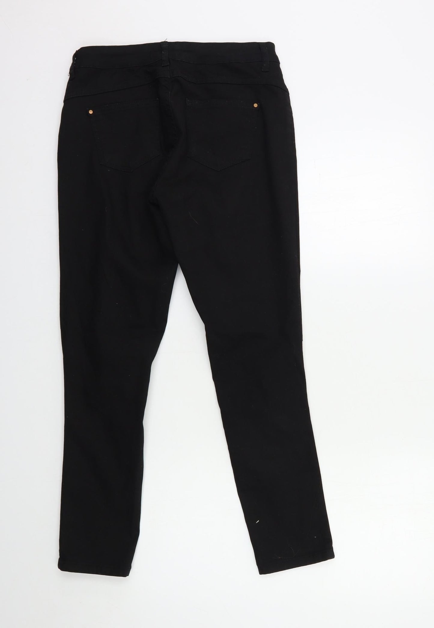 Select Womens Black  Denim Skinny Jeans Size 10 L28 in