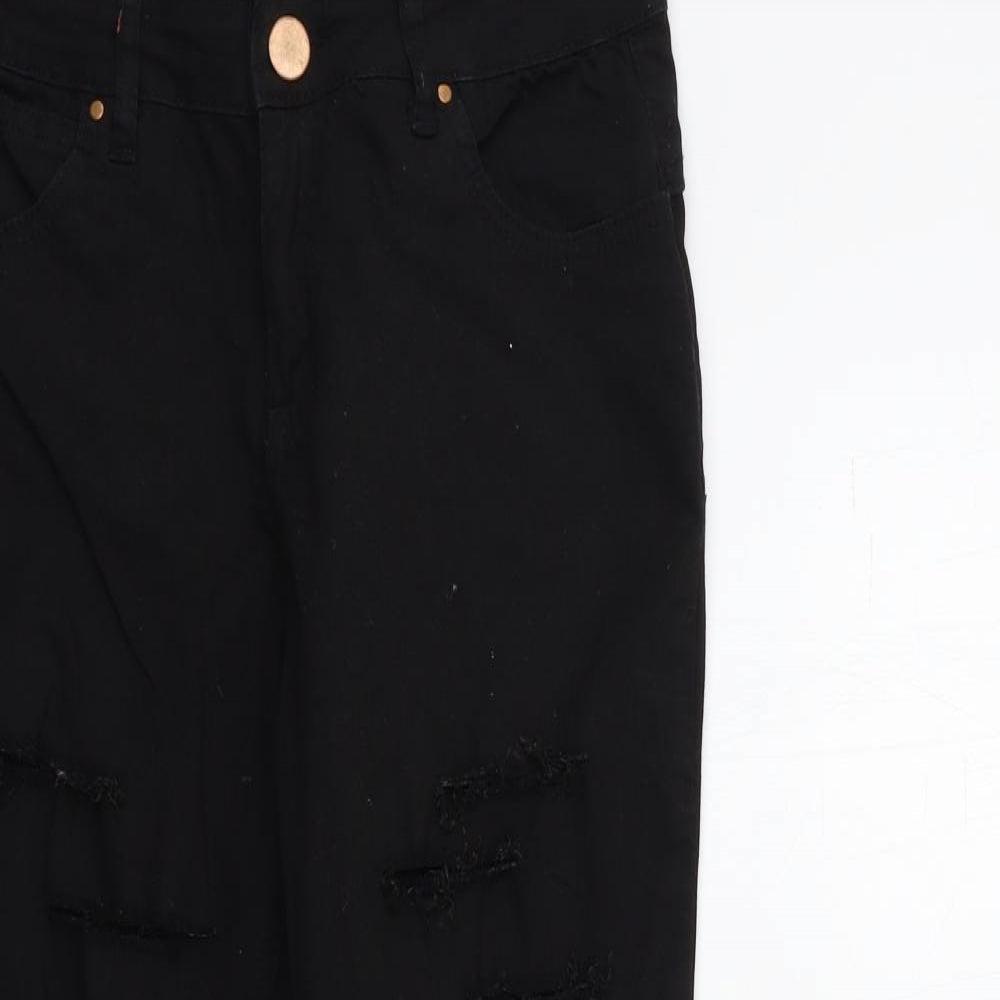 Select Womens Black  Denim Skinny Jeans Size 10 L28 in