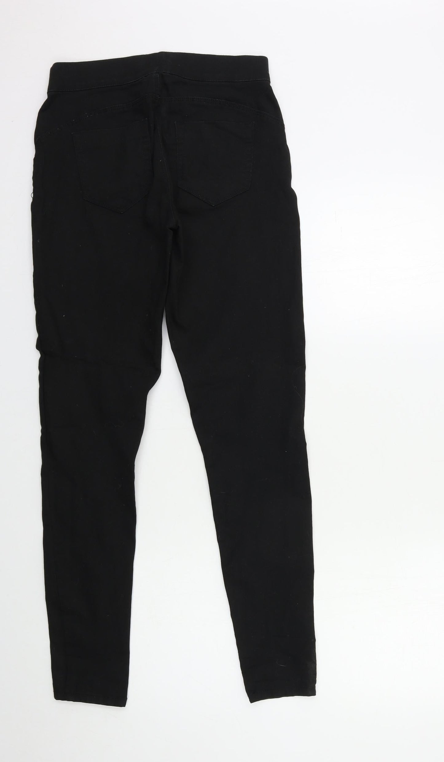 Denim & Co. Womens Black  Denim Skinny Jeans Size 10 L30 in