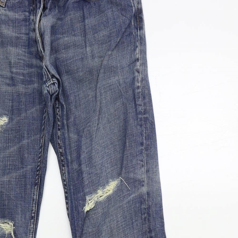 Womens UK Size 30 in Preworn Regular Fit Skinny Blue Jeans