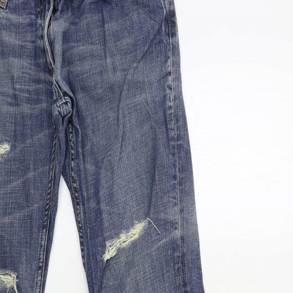 Womens UK Size 30 in Preworn Regular Fit Skinny Blue Jeans