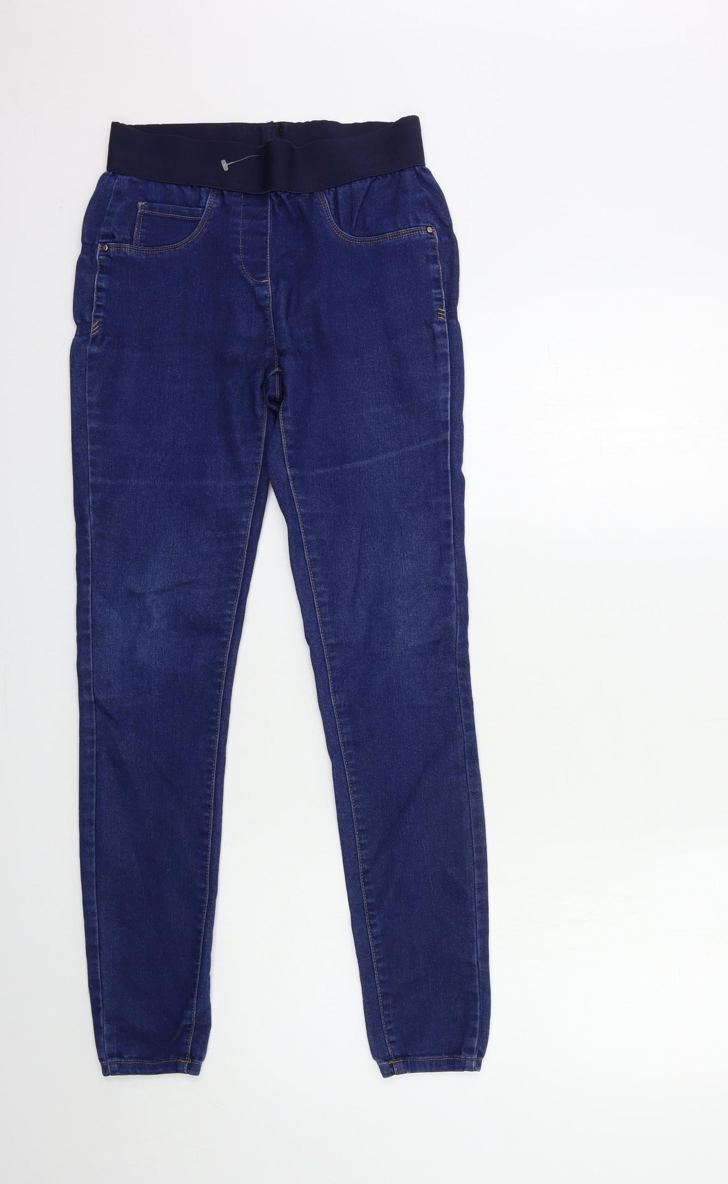 George Womens Blue  Denim Skinny Jeans Size 8 L29 in