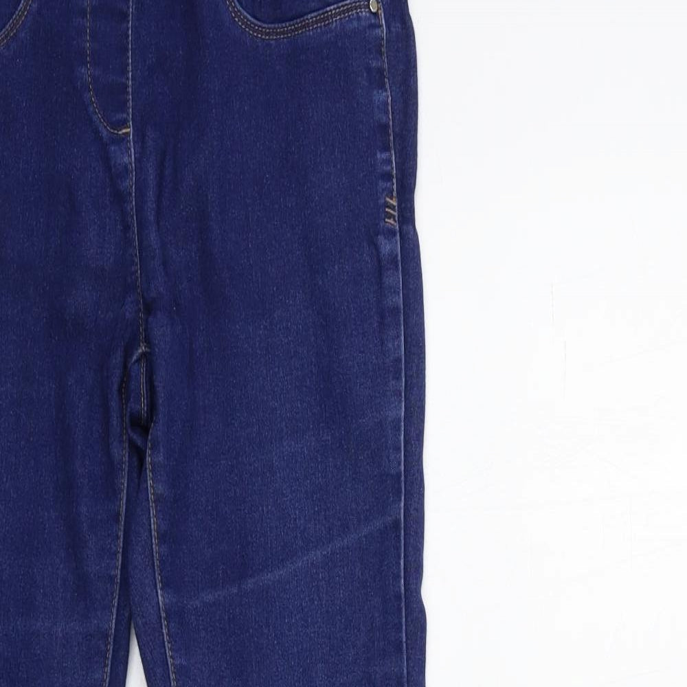 George Womens Blue  Denim Skinny Jeans Size 8 L29 in