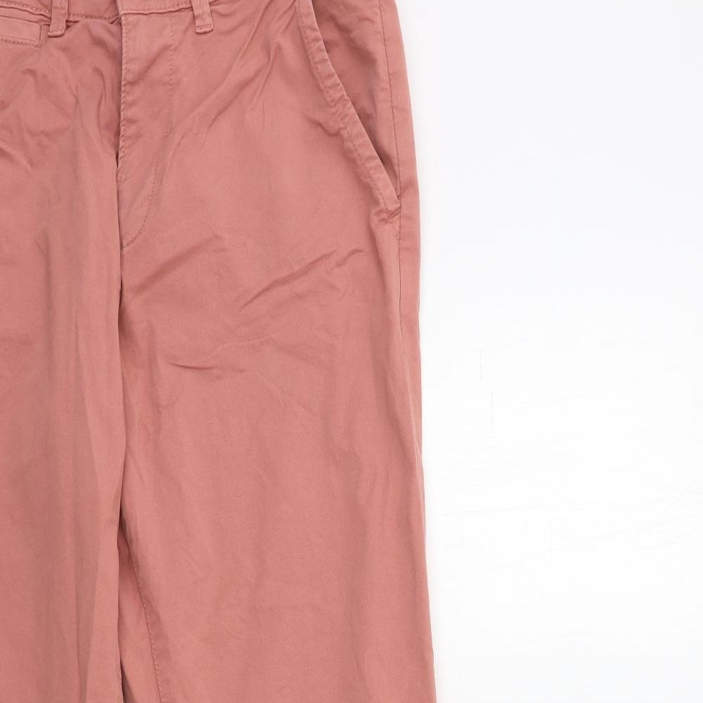 Womens UK Size 10 Principles Regular Fit Chino Pink Trousers