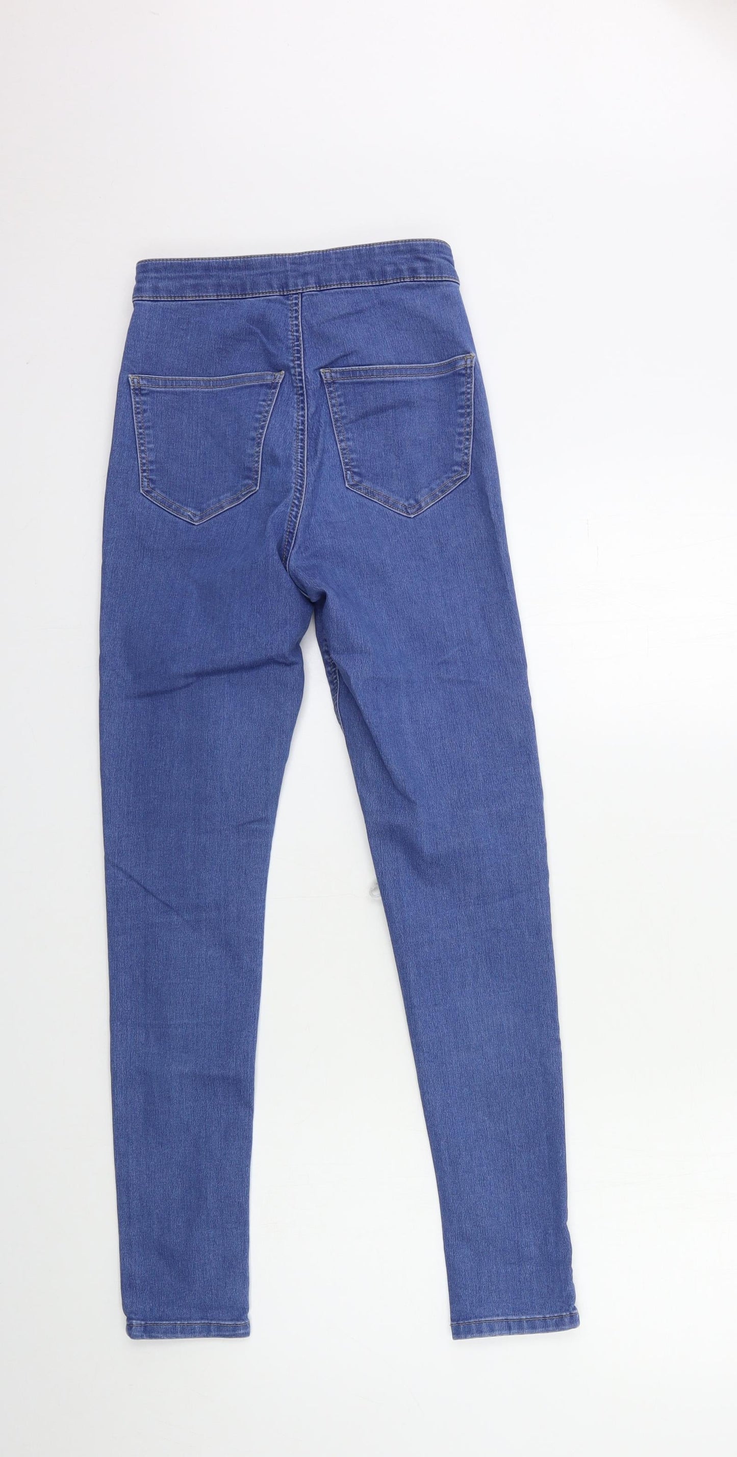 Topshop Womens Blue  Denim Skinny Jeans Size 26 in L30 in