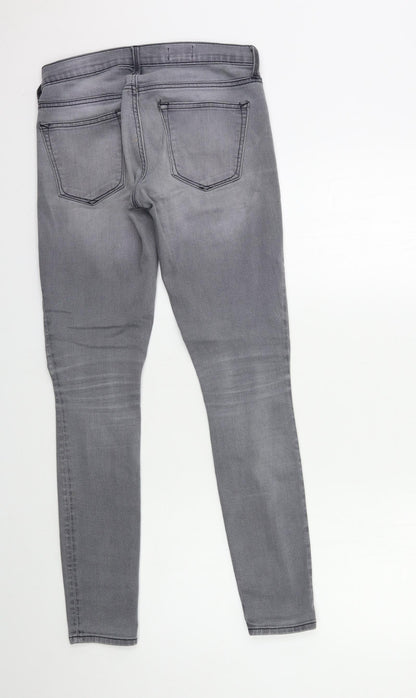 Gap Womens Grey  Denim Skinny Jeans Size 25 in L30 in