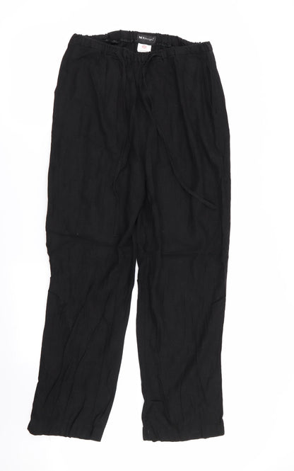 Womens UK Size 14 sky designs Regular Fit  Black Trousers