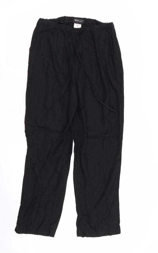 Womens UK Size 14 sky designs Regular Fit  Black Trousers