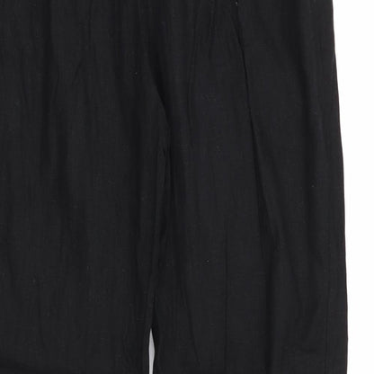 Womens UK Size 14 sky designs Regular Fit  Black Trousers