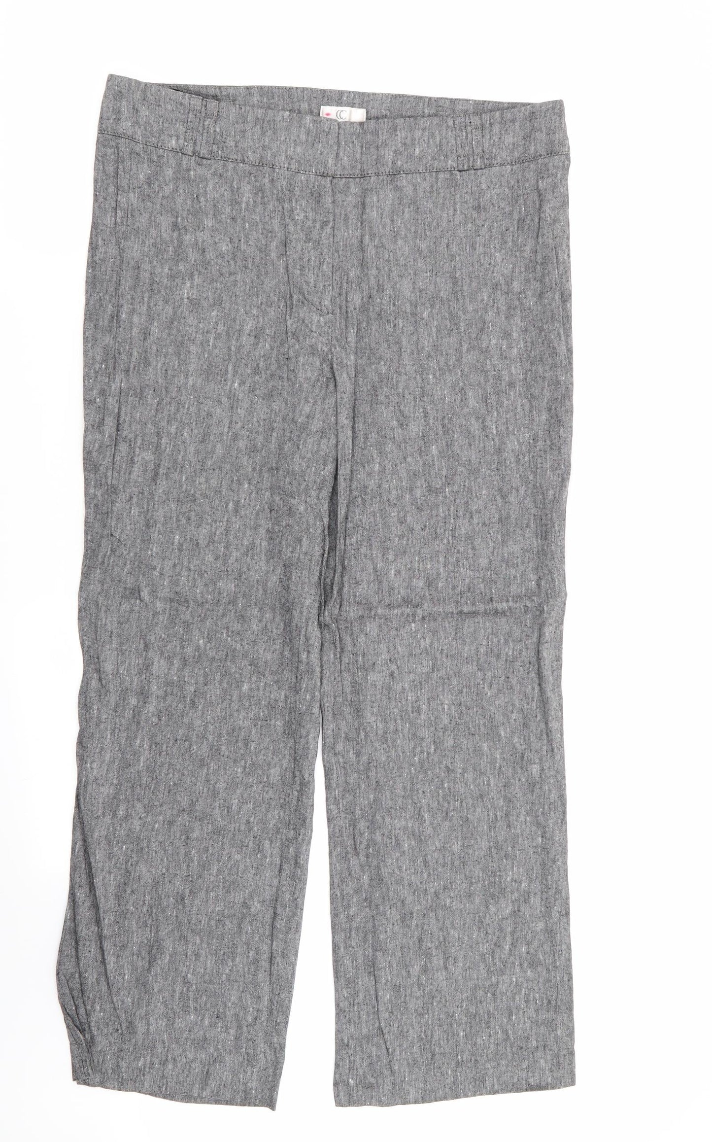 Womens UK Size 32 in CC Regular Fit  Grey Trousers