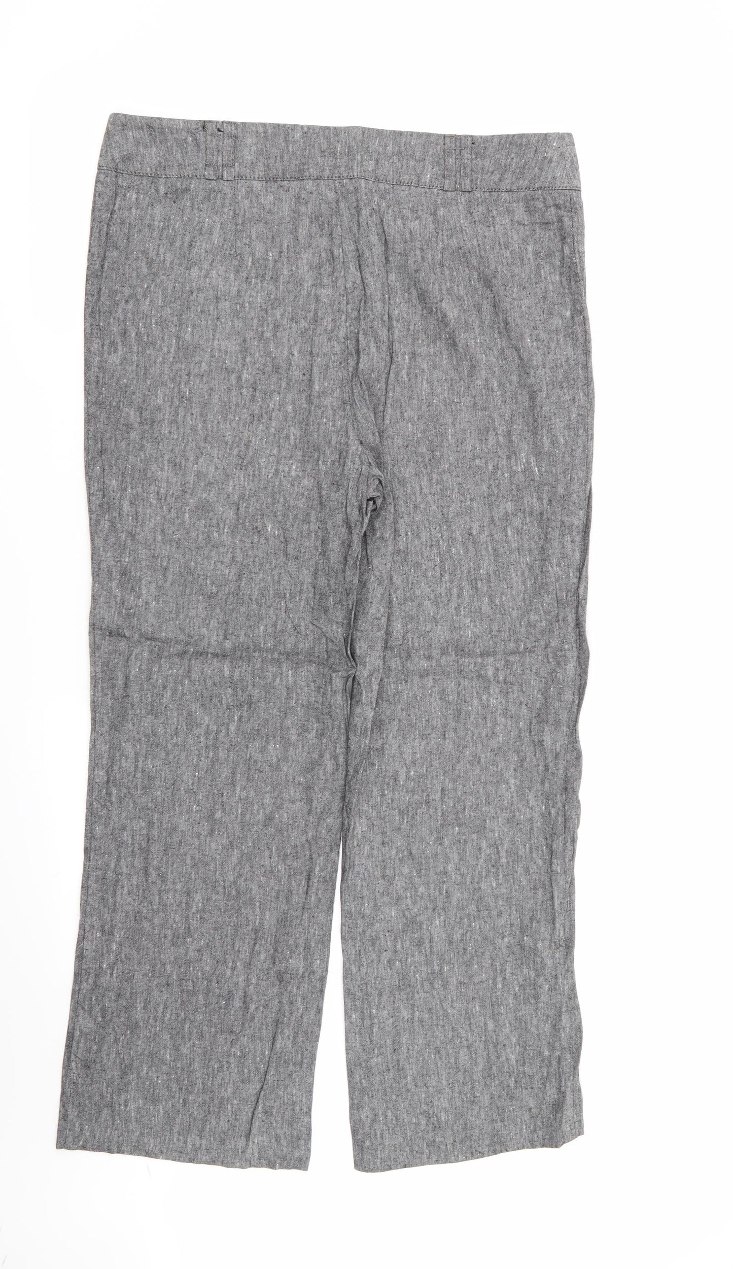 Womens UK Size 32 in CC Regular Fit  Grey Trousers