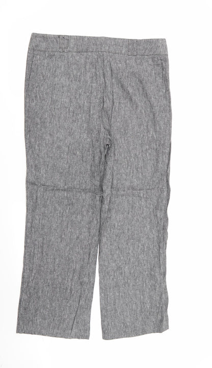 Womens UK Size 32 in CC Regular Fit  Grey Trousers