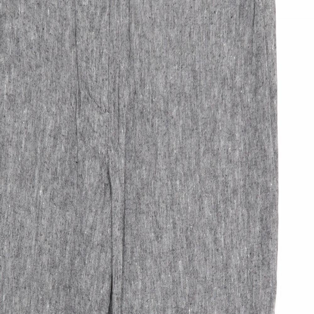 Womens UK Size 32 in CC Regular Fit  Grey Trousers