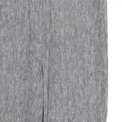 Womens UK Size 32 in CC Regular Fit  Grey Trousers