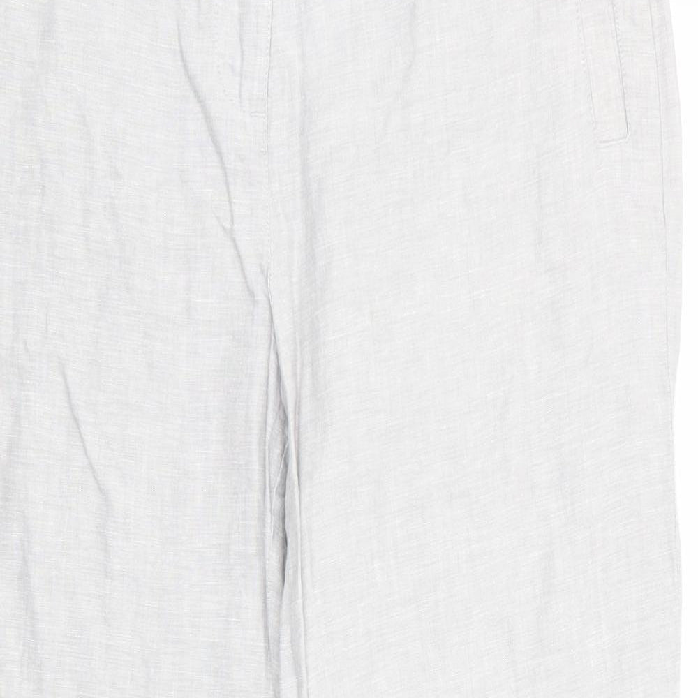 Womens UK Size 10 Per Una Regular Fit  Grey Trousers