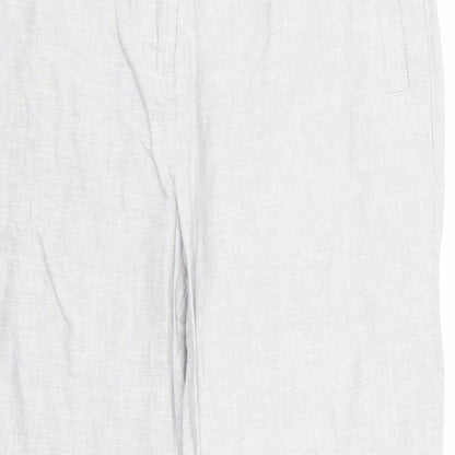 Womens UK Size 10 Per Una Regular Fit  Grey Trousers