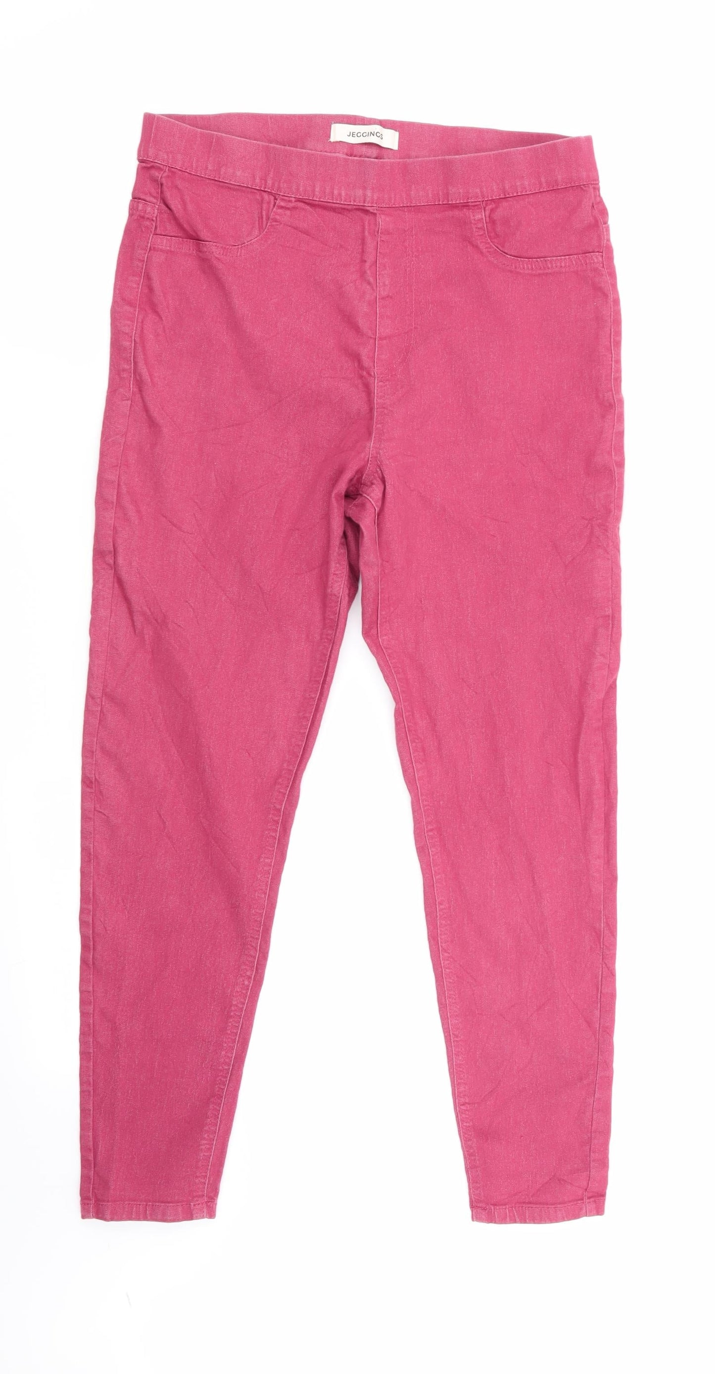 Womens UK Size 30 in Preworn  Jegging Red Leggings