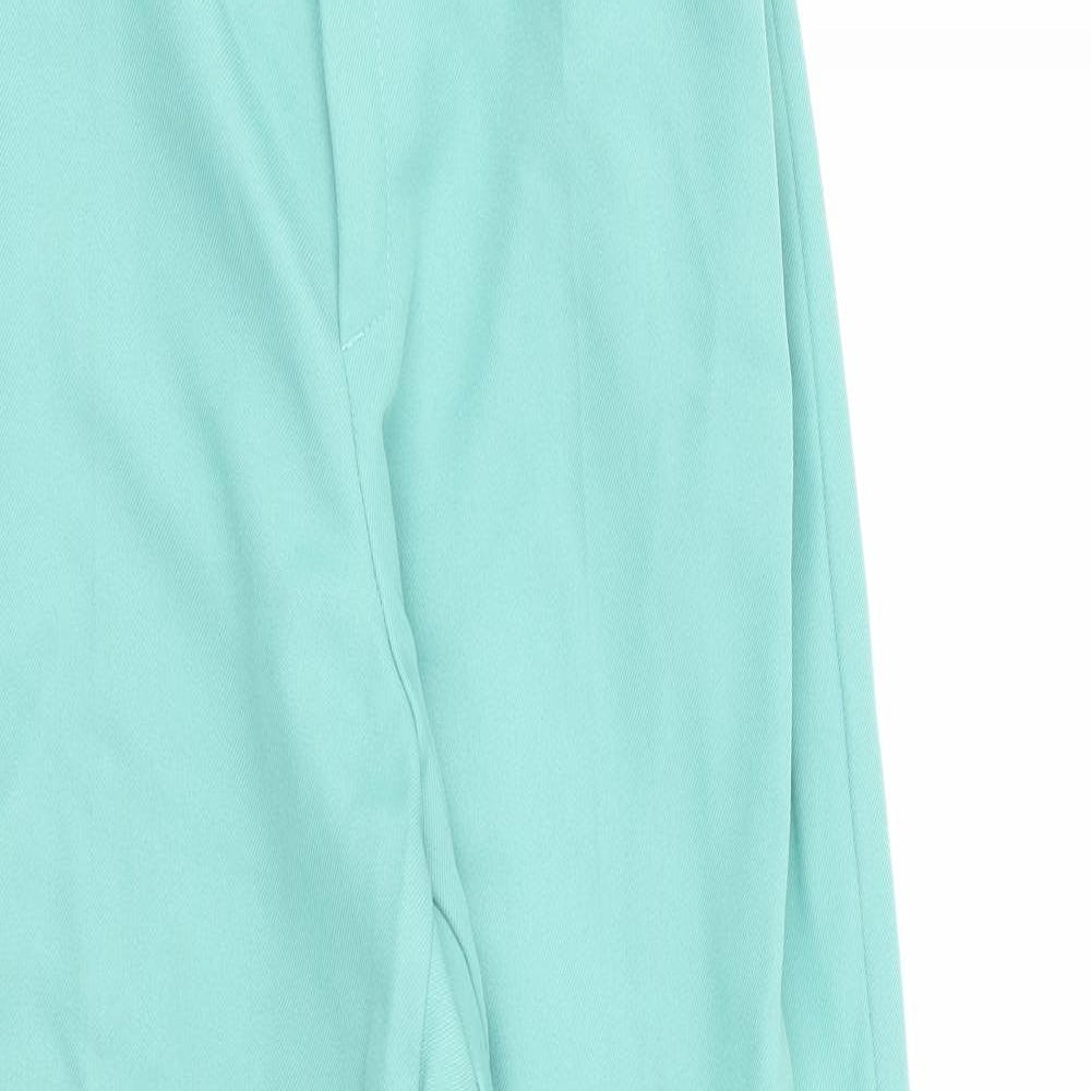Womens UK Size 14 brandtex Regular Fit  Green Trousers