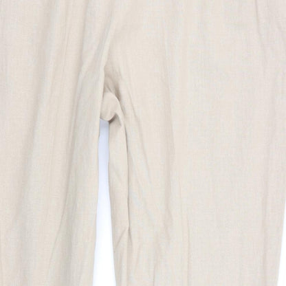 Asda George Womens Beige   Trousers  Size 36 in L29 in