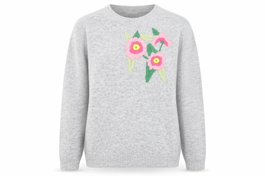 Womens UK Size 12 Asda George Grey Pullover Jumper