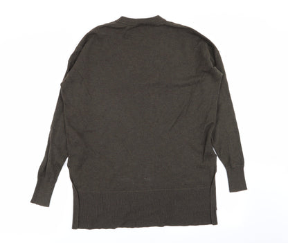 Womens UK Size 8 Warehouse Green Pullover Jumper