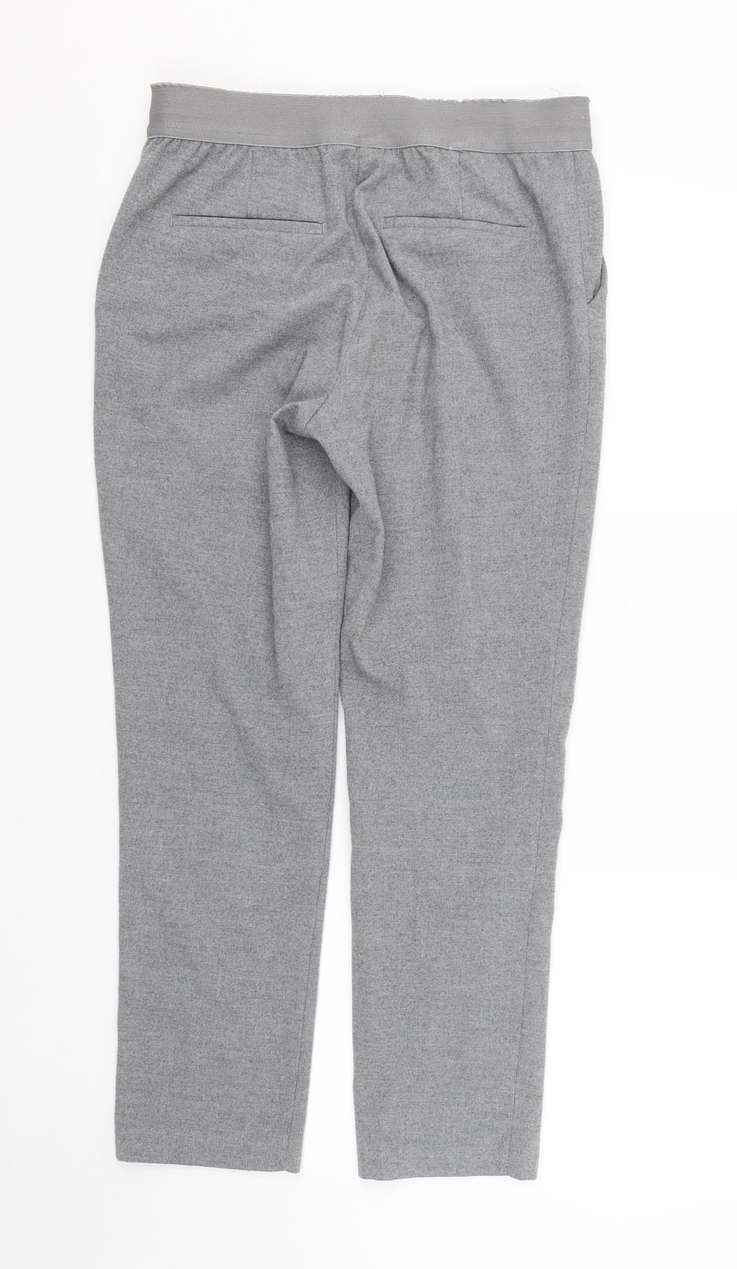 Womens UK Size 10 H&M Regular Fit  Grey Trousers