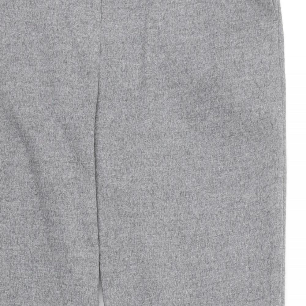 Womens UK Size 10 H&M Regular Fit  Grey Trousers