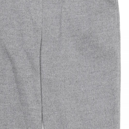 Womens UK Size 10 H&M Regular Fit  Grey Trousers