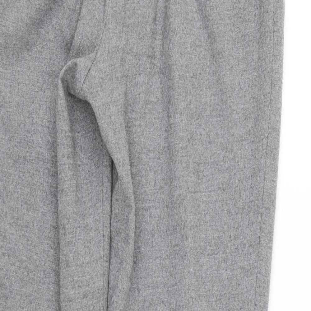 Womens UK Size 10 H&M Regular Fit  Grey Trousers
