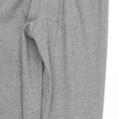 Womens UK Size 10 H&M Regular Fit  Grey Trousers