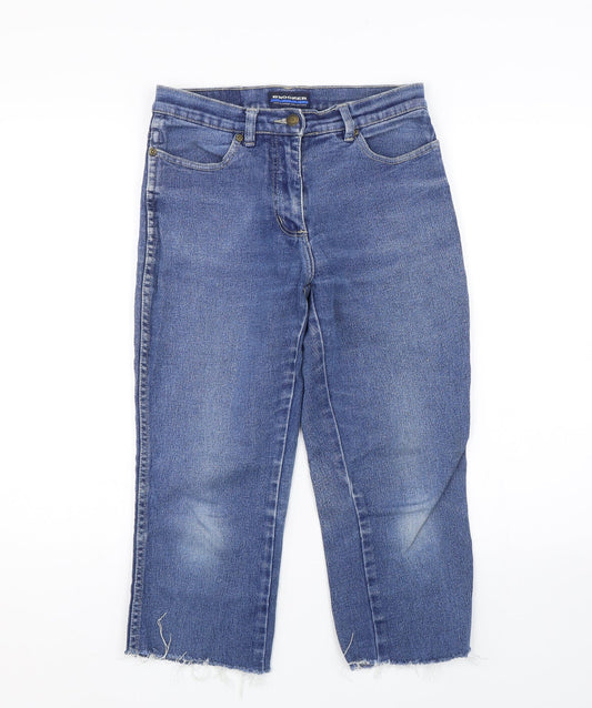 Brooker Womens Blue  Denim Cropped Jeans Size 28 L20 in