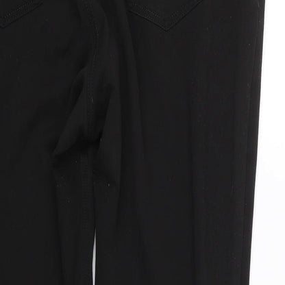 Liva Womens Black   Trousers  Size 39 in L29 in