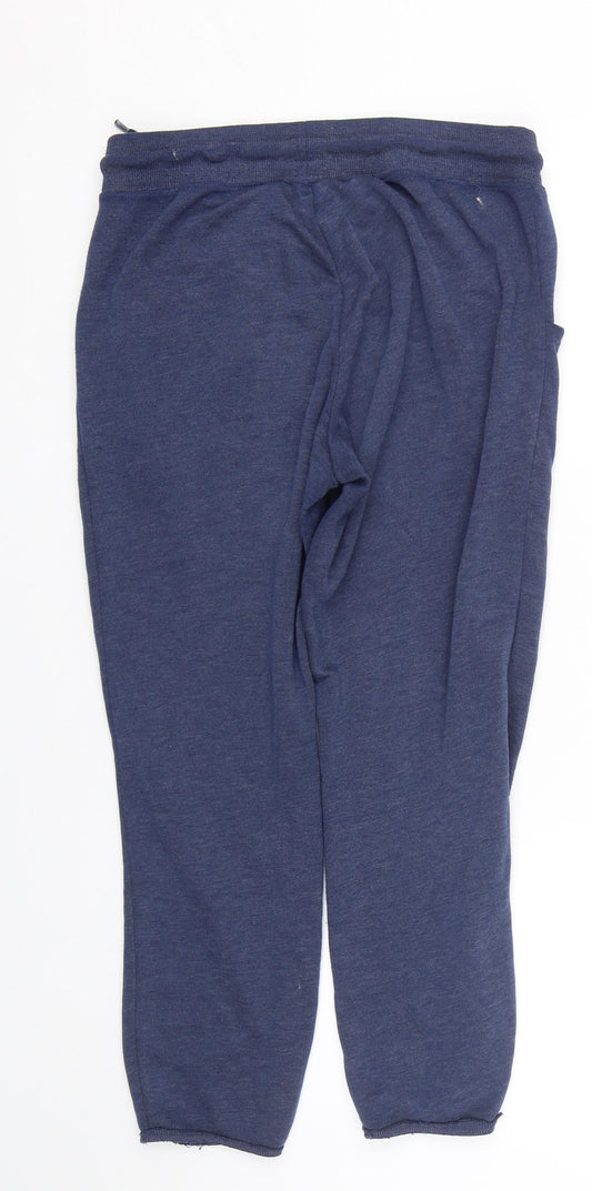 Womens UK Size S Papaya Regular Fit Sweatpants Blue Trousers