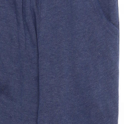 Womens UK Size S Papaya Regular Fit Sweatpants Blue Trousers