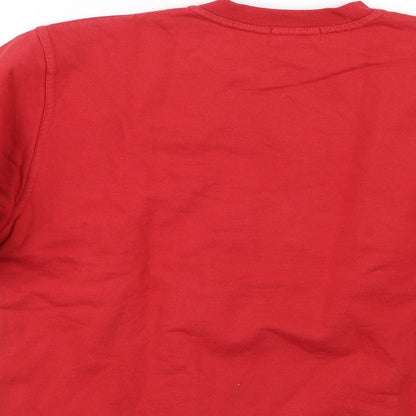 NafNAf Girls Red   Pullover Sweatshirt Size 12 Years